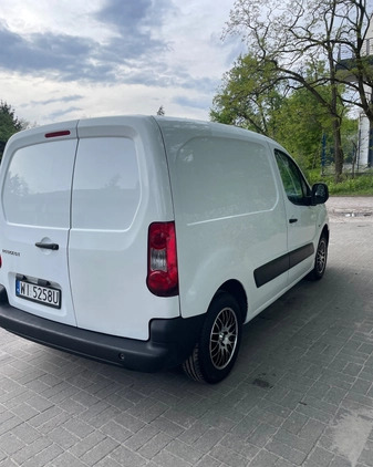 Peugeot Partner cena 17900 przebieg: 226069, rok produkcji 2010 z Warszawa małe 106